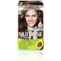 Garnier 3x Nutrisse Ultra Crème Permanente Haarkleuring 5.3 Licht goudbruin