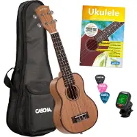 Cascha HH 2027 Premium Natural Sopraanukelele
