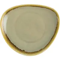 Olympia Kiln Driehoekige Borden | Mosgroen | 16,5cm | 6 stuks