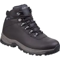 Hi-tec Eurotrek Lite Waterproof Faux Leren Heren Donker Chocolade Wandelschoenen