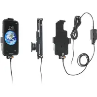 Brodit houder geschikt voor Apple iPhone X / Xs Actieve houder met vaste voeding en met hoes