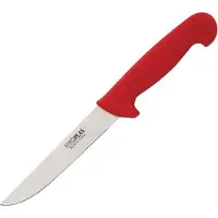 Hygiplas uitbeenmes 15cm rood