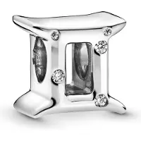 Pandora 798428C01 Bedel zilver Sparkling Gemini Zodiac