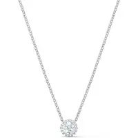 Swarovski Ketting 'Una' zilver / transparant