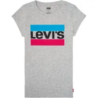 Levi's Kids Girls T-shirt Lichtgrijs | Maat: 92