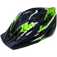 Limar Helm 757 matzwart/groen - Hoofdomtrek M 50-57 cm