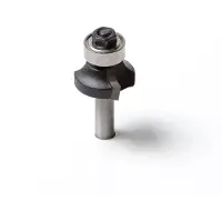 Trasco HM afrondkantenfrees inclusief lager radius 4 x schacht 6mm