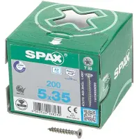 Spax 1197000500353 R 88091 Senkkopf T-STAR Verzonken houtschroef 5 mm 35 mm T-STAR plus RVS A2 200 stuk(s)