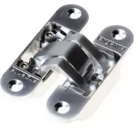 Argenta onzichtbaar scharnier 111x29 mm verstelbaar mat chroom