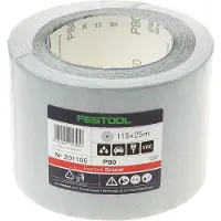 Festool 201105 Handschuurpapier op rol Granat 115x25m P80 GR 1 stuk(s)