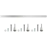 Intersteel Tussenrail 90cm tbv schuifdeursysteem - RVS