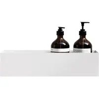 Nichba-Design Doucherek Bath Shelf 40 White