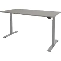 Schaffenburg Dextro Basic Zit-sta-bureau Rechthoekig T-Voet 1.200 (B) x 800 (D) x 705 (H) mm Melamine