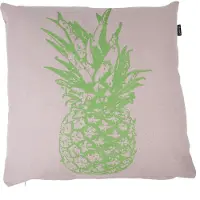 In the Mood Ananas - Sierkussen - Kiezel/Groen - 50x50 cm