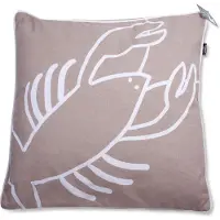In the Mood Kreeft - Sierkussen - Kiezel/Ivoor - 50x50 cm