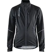Craft Stride Rain Jacket - Dames - Wind- en waterdicht - Zwart