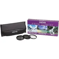 Hoya 34mm Digital Filter Kit (3 filters)