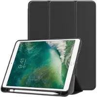 IMoshion Trifold Bookcase voor de Apple iPad 6 (2018) 9.7 inch / iPad 5 (2017) 9.7 inch / Air 2 (2014)/Air 1 (2013) - Zwart