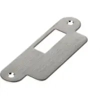 Intersteel Sluitplaat DIN links tbv dagschoot met blokkeerpal - RVS