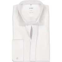 Olymp Luxor Smoking Overhemd Comfort Fit | Wit | Maat 44