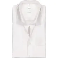 Olymp Luxor Comfort Fit Overhemd Korte mouw wit