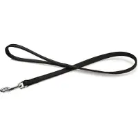 Beeztees Vintage - Hondenriem - Leer - Zwart - 100 cm x 18 mm