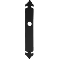 GPF bouwbeslag GPF Langschild 291x41x4mm PC72 smeedijzer