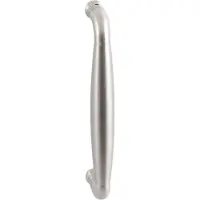 GPF bouwbeslag Ika deurgreep gebogen 207x63/191mm - RVS geborsteld - 4946.09C