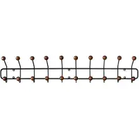 Maze Bill Horizontal L Zwart-donkerbruin