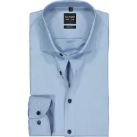 Olymp Overhemd Level 5 Body Fit Blue 43