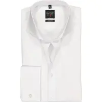 Olymp Level Five Body Fit Overhemd ML6 (vanaf 68 CM) wit