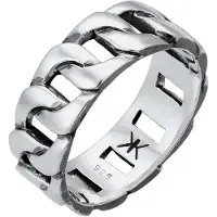 KUZZOI Ring zilver