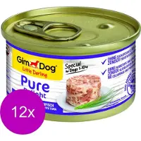 Gimdog 12x Little Darling Pure Delight Kip - Tonijn 85 Gr