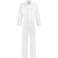 Coppens Overall volwassenen wit - Polyester - Carnavalskleding heren | Maat 50 |