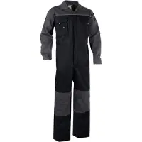 Dassy overall, model Cannes, maat S, zwart/grijs