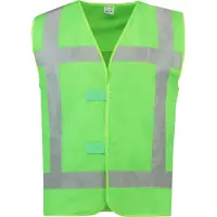 Tricorp 453014 Vest Reflectie Fluor Lime maat 5XL uniseks