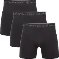 Bamboo Basics Boxershorts 3pack Bamboo Black L