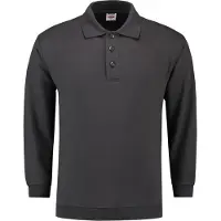 Tricorp 301005 Polosweater Boord Donkergrijs maat XL heren