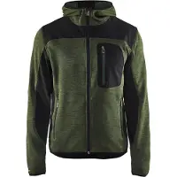 Blakläder vest met Softshell 4930 S / Groen