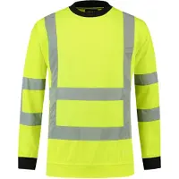 Tricorp 303001 Sweater RWS Fluor Geel maat 4XL heren