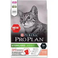 Purina Pro Plan 4x Kattenvoer Droog Adult Sterilised Vital Functions Zalm 3 Kg