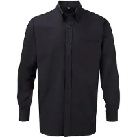 Russell 732.00 overhemd | Maat 4XL | Zwart