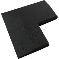 Nrg Fitness Vloer Hoekprofiel 20mm Rubber