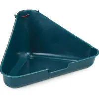 Beeztees Konijnentoilet Pip - Knaagdier - Plastic - Groen - 35x20x17 cm