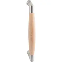 GPF bouwbeslag Ika deurgreep haaks 157x62/141mm - RVS geborsteld - 4940.09B