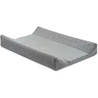 Jollein Aankleedkussenhoes Bliss Knit 50x70cm - Storm Grey