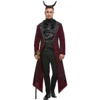 Smiffys - Deluxe Devil Costume - XL - Rood