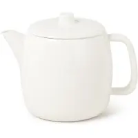 Serax Theepot Passe-Partout Tableware By Vincent Van D White Glazed 17,5 x 11 x 13,3 cm