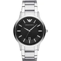 Emporio Armani Renato Heren Horloge Zilverkleurig AR11181