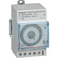 Legrand 412823 DIN-rail schakelklok Analoog 230 V 4000 W